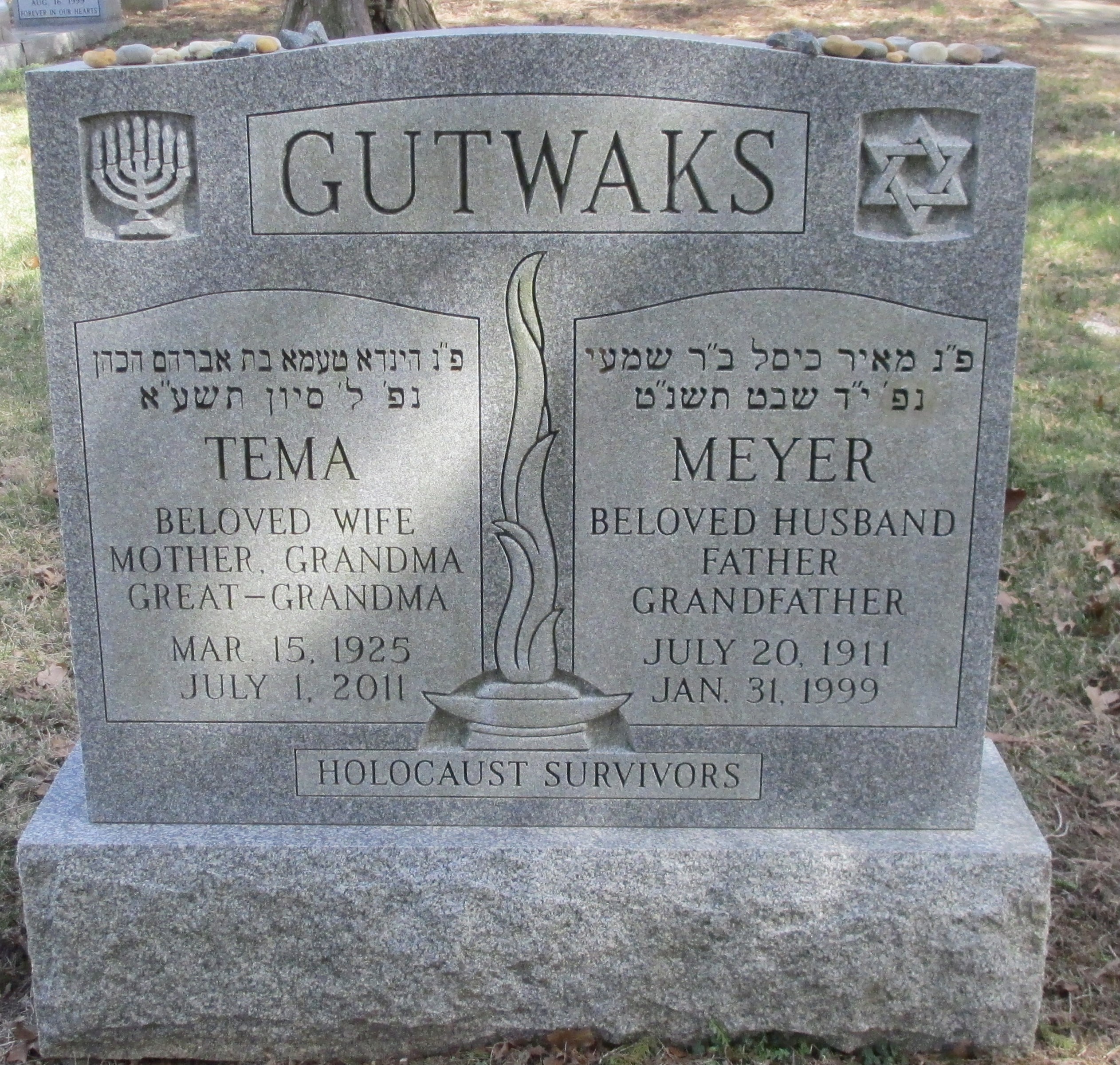 Gutwaks Tema Grabstein